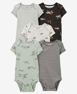 Kit Body 5 peças Avião - 24m (18 a 24 meses) - Carter's