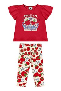Conjunto Tomatinho Vermelho - Tam 2 - Quimby