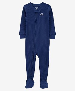 Pijama Carrinho Azul Escuro - 4T (4 a 5 anos) - Carter's