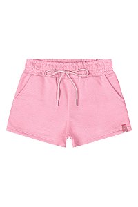 Short em moletom Rosinha - Tam 3 - Quimby