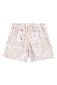 Bermuda Boxer Microfibra Off White - Tam 4 - Quimby