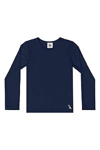 Blusa UV Azul Escuro - Tam 4 - Quimby