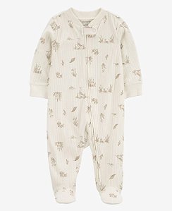 Pijama Macacão Pato Bege - 9m (6 a 9 meses) - Carter's