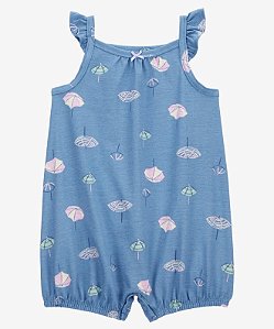 Romper Umbrella Azul - RN - Carter's