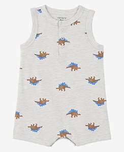 Romper Dinossauro sem manga - 12m (9 a 12 meses) - Carter's