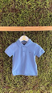 Polo Clássica Cloudy Azul Tam 4 - Tommy Hilfiger