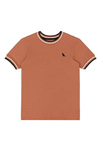 Camiseta Colméia Marrom Tam 3 - Quimby