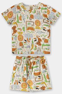 Pijama Short Safari - Tam 6 - Up Baby
