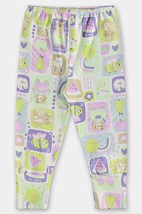 Calça Maça Rosa/Verde - Tam P - Up Baby