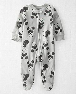 Pijama Cinza Panda - RN - Little Planet