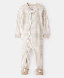 Pijama Rhino Marfim - 3T (3 a 4 anos) - Carter's