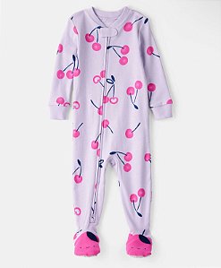 Pijama Cherry Lavanda - 24m (18 a 24 meses) - Carter's