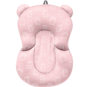 Almofada de Banho Ursinho Rosa - Buba