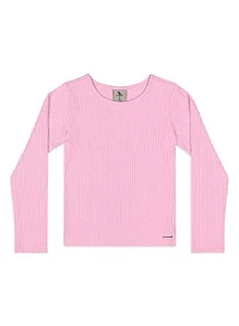 Blusa Canelada Rosa Dreams - Tam 6 - Quimby