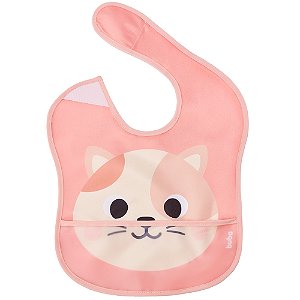 Babador com Bolso Buba Zoo Gato - Buba