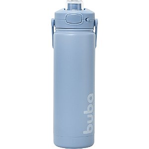 Copo Térmico Parede Dupla 600 ml Azul - Buba