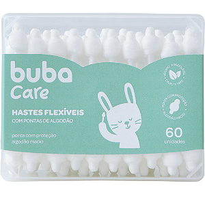 Hastes Flexíveis Baby 60 unid - Buba