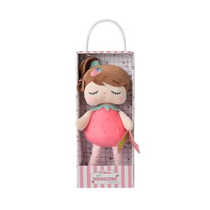 Boneca Angela Frutas Moranguinho 33 cm - Metoo