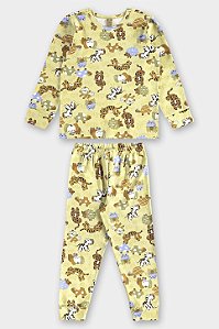 Pijama Blusa e Calça Oncinha - Tam 6 - Up Baby
