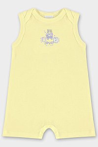 Macaquinho Regata Amarelo Fruit - Tam 2 - Up Baby