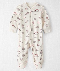 Pijama Macacão Little Loves - RN - Little Planet
