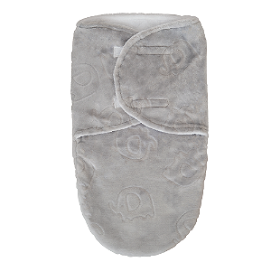 Saco de Dormir super soft Cinza - Buba