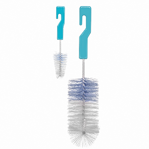 Kit Escovas Mamadeira e Bico Azul - Buba