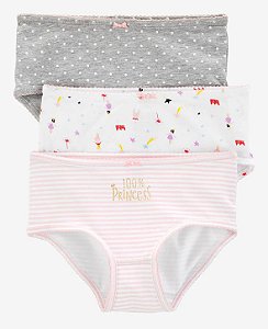 Kit 3 Calcinhas - 2 a 3 anos - Carter's
