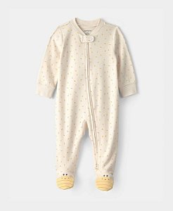 Pijama Macacão Abelha Ivory - RN - Carter's