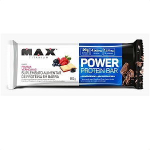 POWER PROTEIN BAR FRUTAS VERMELHAS - 13G