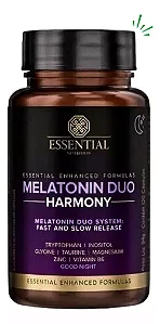 MELATONIN DUO HARMONY 120 CAPS - ESSENTIAL NUTRITION
