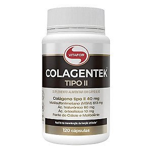 COLAGENTEK TIPO II 120 CAPS - VITAFOR