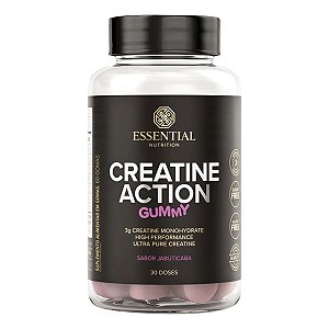 CREATINA ACTION GUMMY 60GOMAS - ESSENTIAL NUTRITION