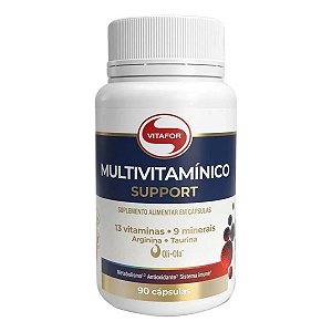 MULTIVITAMINICO SUPPORT 90 CAPSULAS - VITAFOR