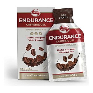 ENDURANCE CAFFEINE GEL 12 SACHÊS 30G VITAFOR