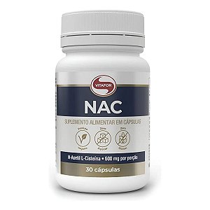 NAC 30 CAPSULAS 600MG - VITAFOR