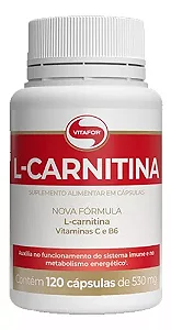 L CARNITINA 120 CAPSULAS 530MG