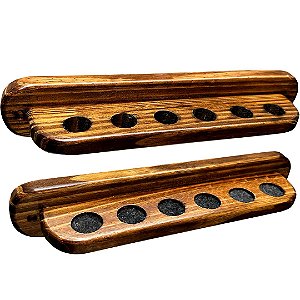 Taqueira Para 6 Tacos Sinuca Bilhar Marrom