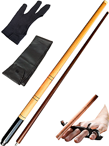 Taco de Sinuca Bilhar Profissional Base Dark