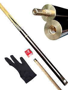 Taco De Sinuca 3/4 Profissional Ash Base Black