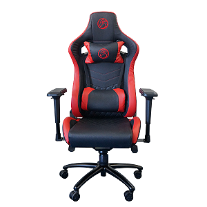 CADEIRA GAMER JUPITER BLACK E RED BOX   I