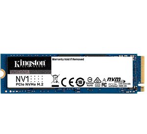 HD SSD M.2 PCIe 500GB KINGSTON NV1 NVMe SNVS/500G (SO FUNCIONA EM PLACA COM SLOT M.2) BOX