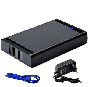 HD EXT USB 3.0 500GB TRONOS 3.5 CASE COM FONTE BOX