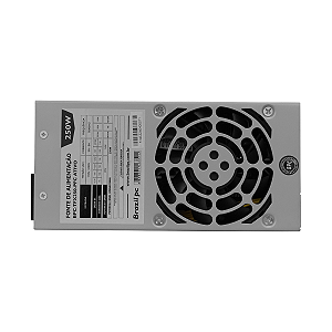 Fonte TFX Slim Brazil PC BPC-TFX250-PFC 250W Bivolt Automática 24 Pinos OEM