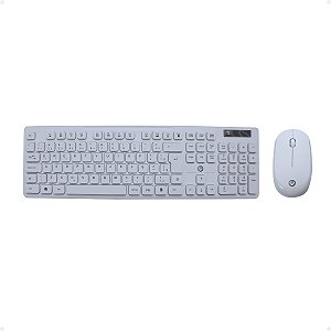 KIT S/ FIO TECLADO/MOUSE BRAZILPC BPC-5269/3W289 USB BRANCO BOX   IF