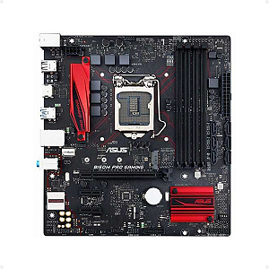 PLACA MAE DESK ASUS 1151 B150M-PRO GAMING (4xDDR4/1xM.2/1xHDMI/3xUSB3.0/REDE GIGABIT) OEM   I