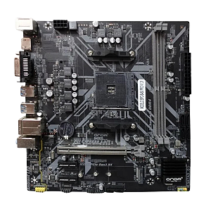 Placa-Mãe BrazilPC BPC-B450 PRO V1.31 AMD B450 Socket AM4 DDR4 M.2 HDMI USB 3.0 Micro ATX