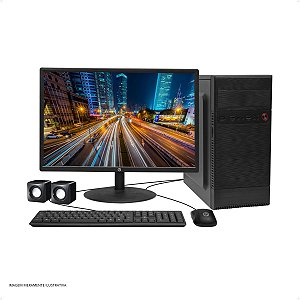 COMPUTADOR BRAZIL PC COMPLETO INTEL CORE I3 550 - 8GB MEMÓRIA - HD 500GB- MONITOR 15.4" POLEGADAS - FONTE 350W