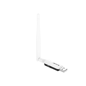 ADAPTADOR REDE USB2.0 TENDA U1 300MBPS WIRELESS COM ANTENA EXTERNA BOX   I