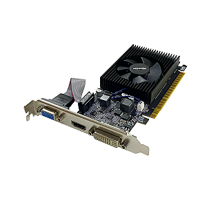 PLACA DE VIDEO VGA 1GB/64BITS G210 WINNFOX G210LP-1GD3 DDR3 BOX   IF